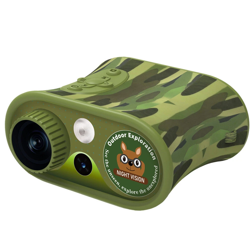 Kids Teens Night Vision Binoculars with 2.4 inch Display 8X Zoom and 5W Tactical LED Light Best Gifts for your Children-DT15 (image for) Kids Teens Night Vision Binoculars with 2.4 inch Display 8X Zoom and 5W Tactical LED Light Best Gifts for your Children-DT15
