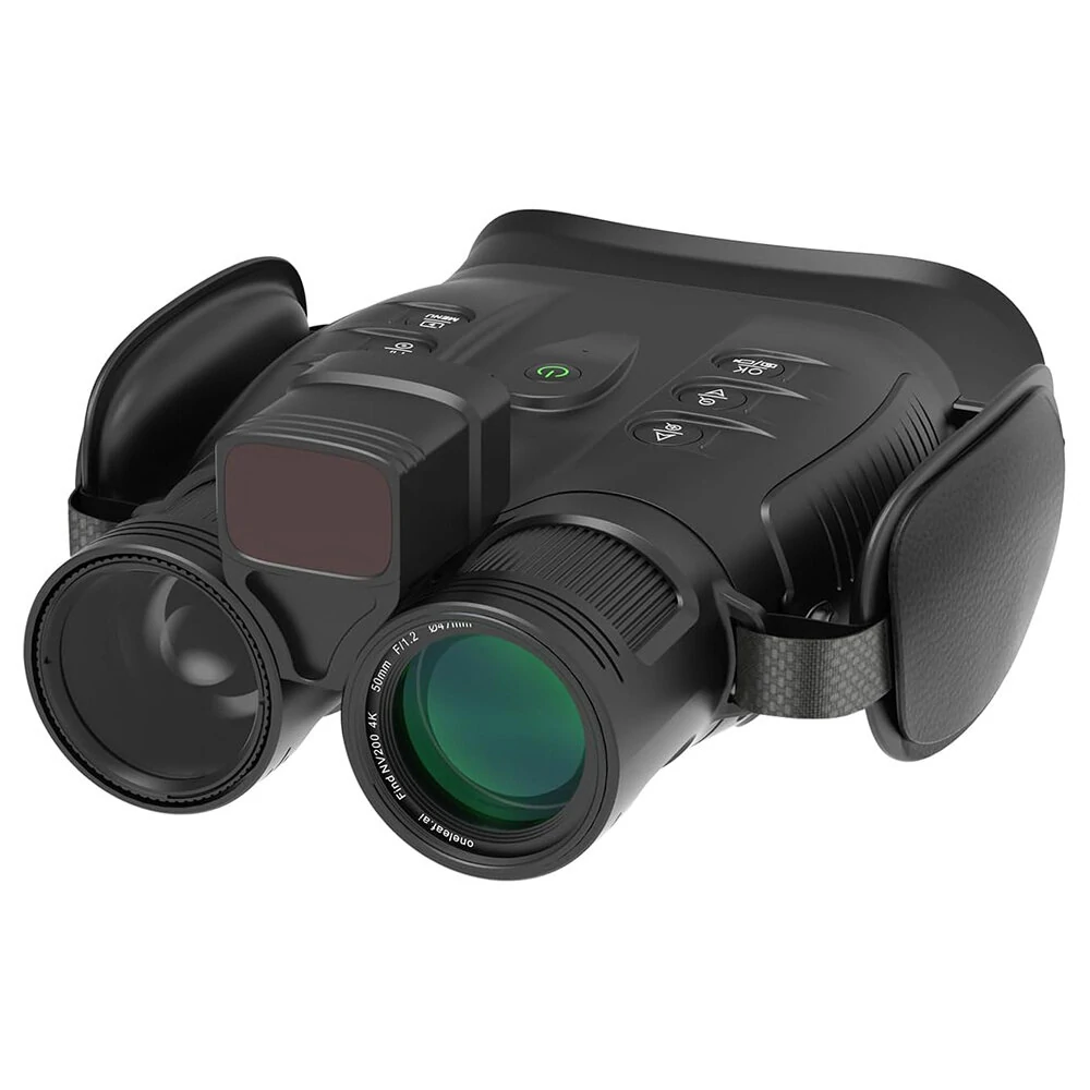 oneleaf.ai NV200 LRF 50mm 4K Digital Day/Night Vision Binoculars with Rangefinder Waterproof Telescope for Adults Wildlife Monitoring Camera (image for) oneleaf.ai NV200 LRF 50mm 4K Digital Day/Night Vision Binoculars with Rangefinder Waterproof Telescope for Adults Wildlife Monitoring Camera